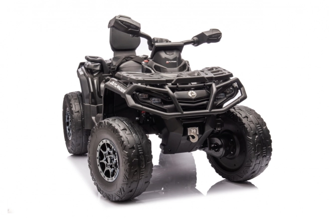 Elektrische kinderquad Can Am Outlander met afstandsbediening zwart