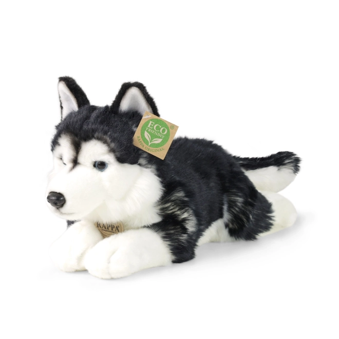 Pluche husky hond 36 cm ECO-VRIENDELIJK