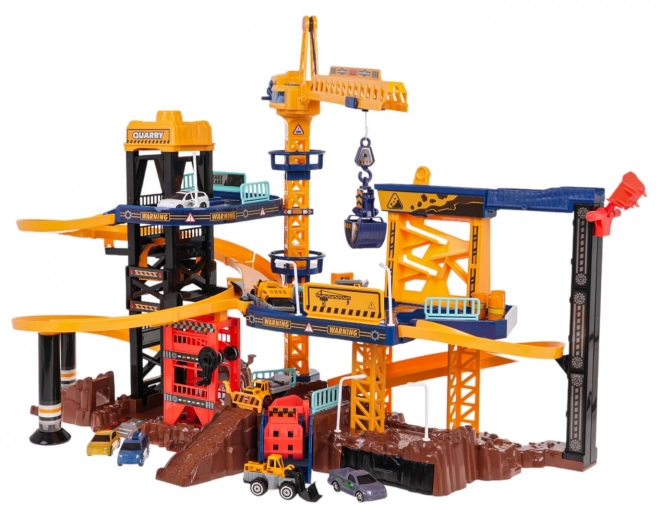 Interactieve garage met speelonderdelen en accessoires