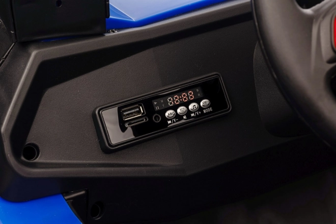Elektrische kinderbuggy UTV-MX blauw