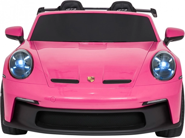 Elektrische kinderauto Porsche 911 GT3 Strong 24V – Roze