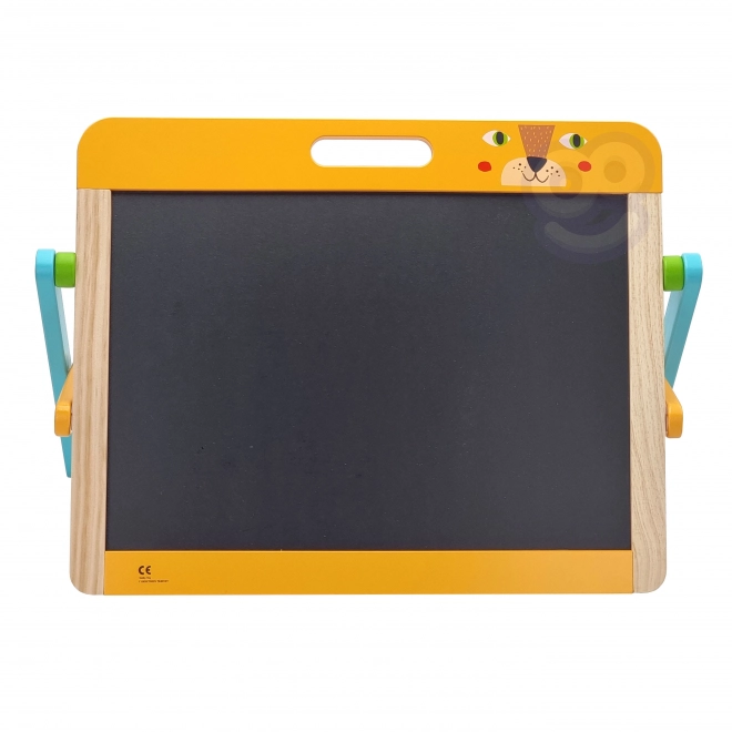 Tooky Toy Magnetisch en Krijt Kinderbord 2-in-1
