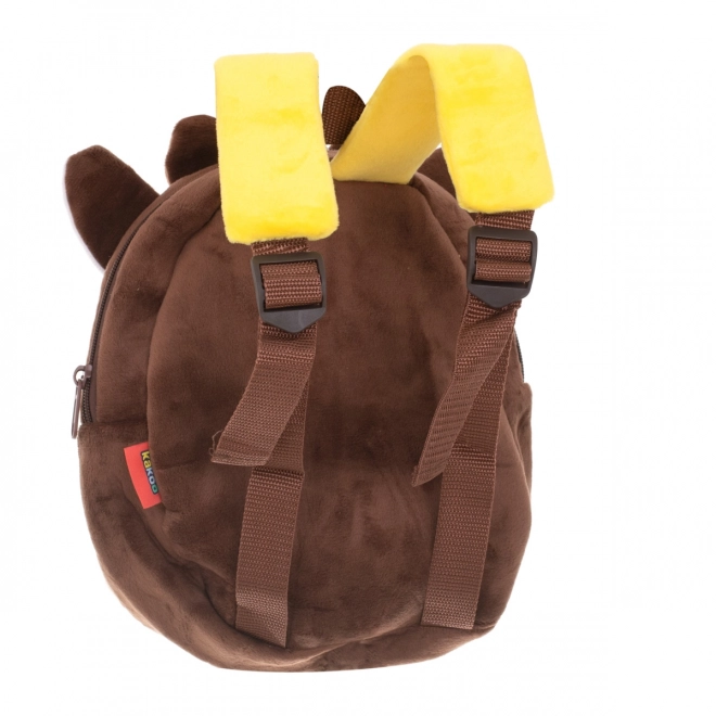 Kinder pluchen rugzak - giraffe
