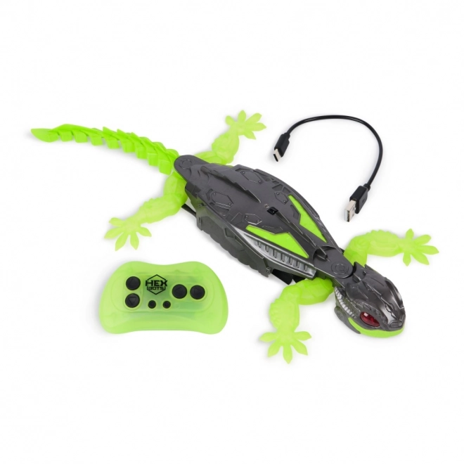Gekko klimmend op muren Hex