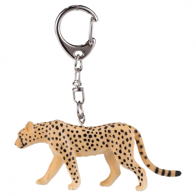 Sleutelhanger met cheetah-figuur
