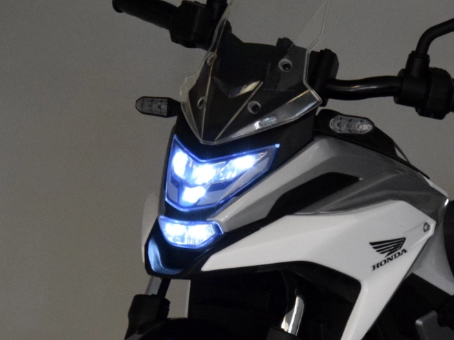 Kinder elektrische motorfiets op accu Honda NC750X