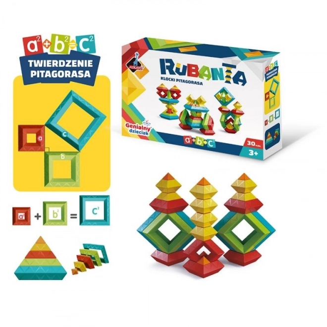 Pythagoras Rubanta Blokjes 30 stuks