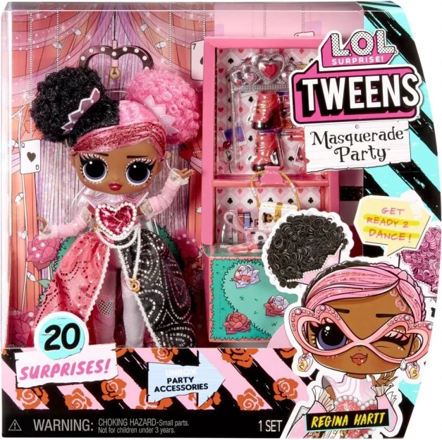 L.O.L. Surprise Tweens pop Regina Hartt – gemaskerd bal