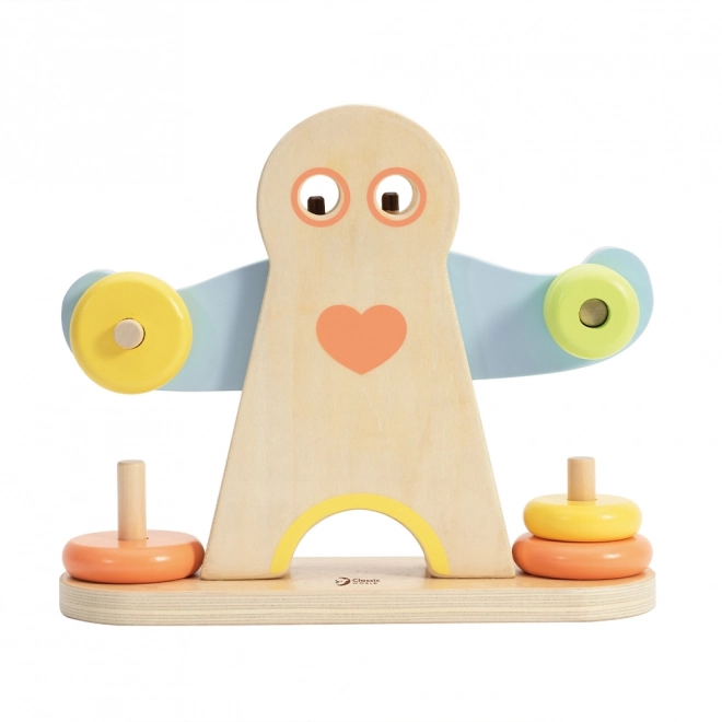Houten puzzel - Herkules gewichten