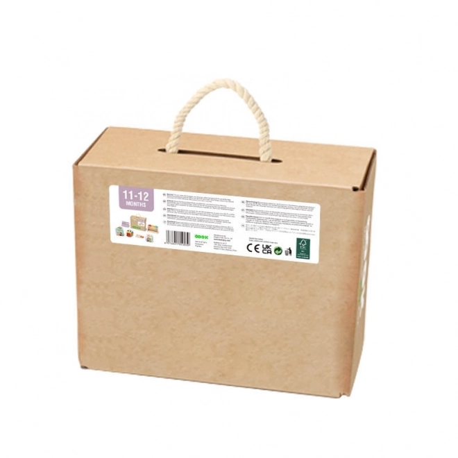 Educatieve box montessori XXL 5v1 voor baby's 11-12 maanden