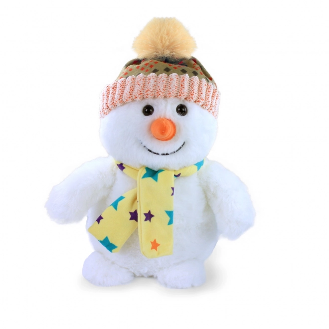 Pluchen sneeuwpop 26 cm