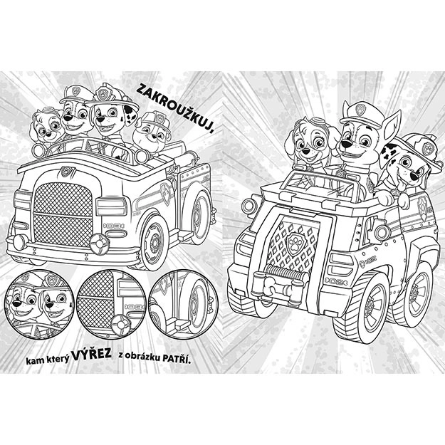 Kleurboeken Paw Patrol Pootjes - We Gaan