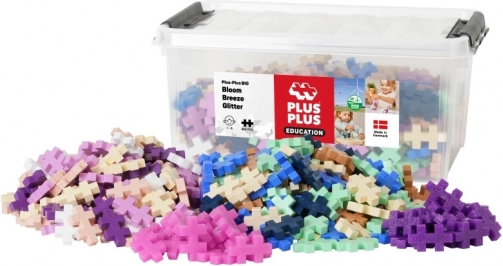 Bouwset Plus-Plus BIG Bloom, Breeze, Glitter 400 stukjes