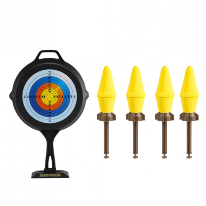 Grote raketwerper met schuimrubber kogels 68 cm