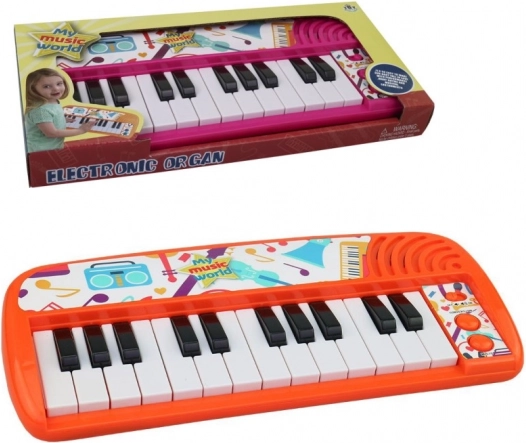 Elektronisch kinderkeyboard, 24 toetsen, 30 cm