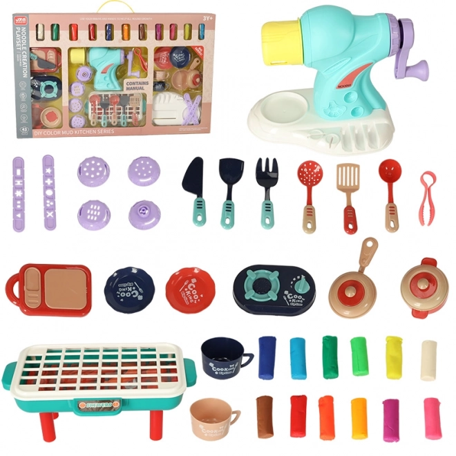 Creatieve set klei voor pasta 44 delen