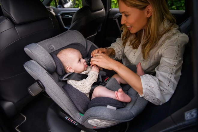 Autostoeltje Voor Kinderen MoMi EMI i-Size Beige
