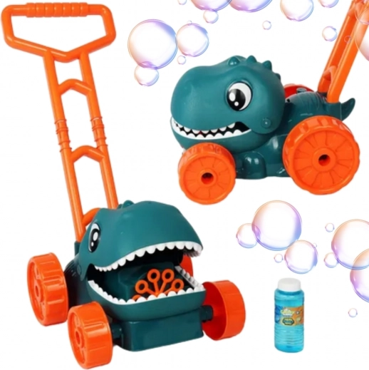 dino-bellenblaasmaaier WOOPIE met reservoir voor oplossing