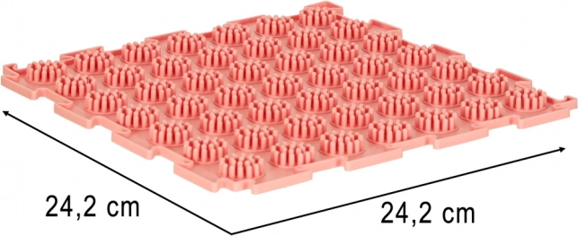 Orthopedische sensorische puzzelmat voor voetmassage