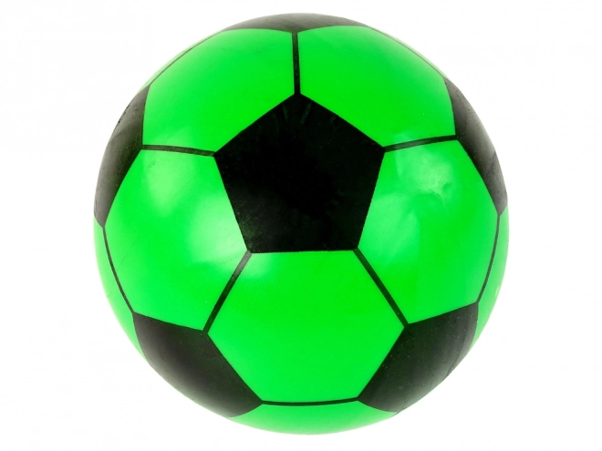 Groene Zwarte Rubberen Bal Groot 23 cm Licht