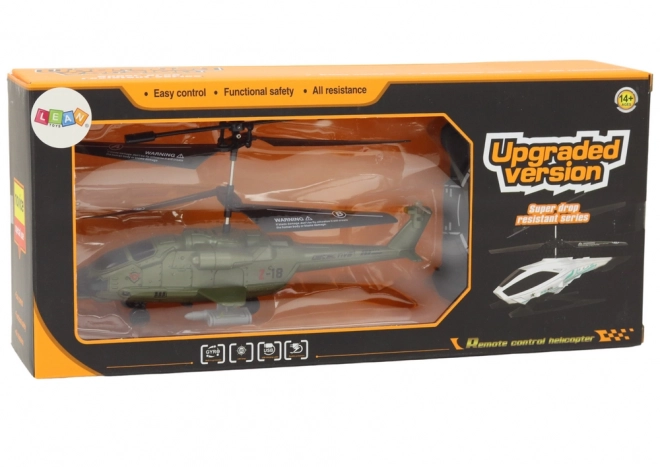 Militaire RC helikopter met gyroscoop