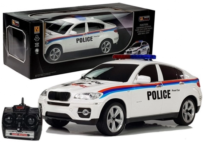 Politie coupé R/C auto op afstandsbediening