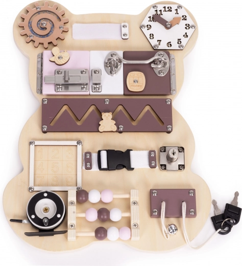 Tandwielen en klok voor logisch denken