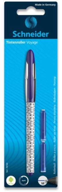 SCHNEIDER Inktroller Voyage + 2 patronen 1 st (mix)