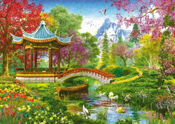 Schmidt puzzel Japanse tuin 1000 stukjes