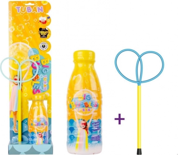 Set mini-hoepel Vlinder met 400 ml bellenblaasvloeistof