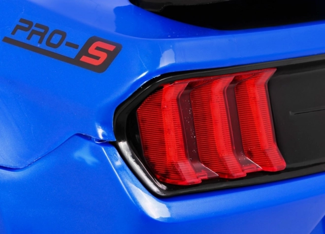 Blauwe elektrische kinderauto GT Sport met afstandsbediening