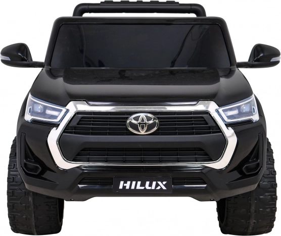 Elektrische kinderauto TOYOTA Hilux 4x4 met afstandsbediening – zwart