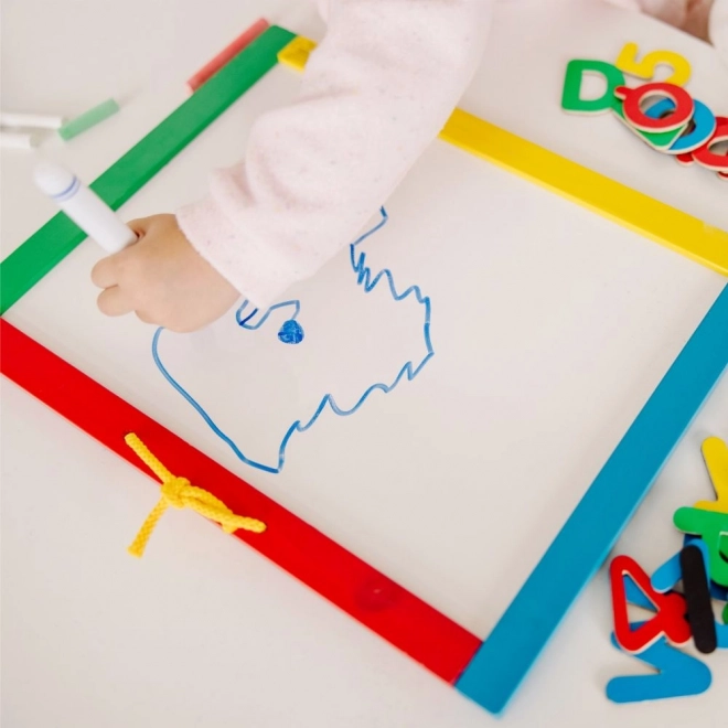 Magnetisch en droog uitwisbaar bord voor kinderen