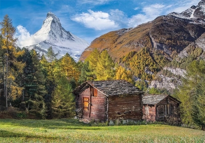 Puzzel Magische Matterhorn 500 stukjes CLEMENTONI