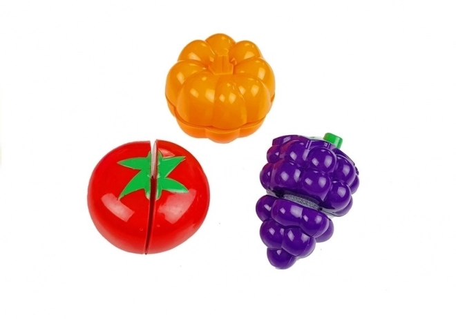 Kinderwinkelwagentje en kassa met accessoires
