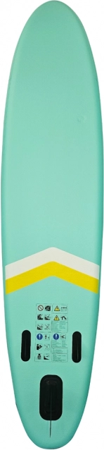 Opblaasbare paddleboard 350 cm met accessoires en stoel