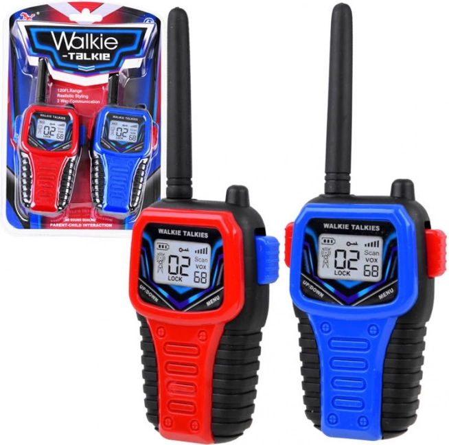 Set kindwalkietalkies met bereik tot 35 m (2 stuks)