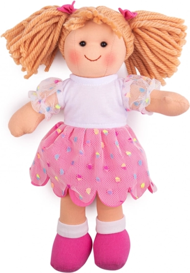 Stoffen pop Darcie 28 cm