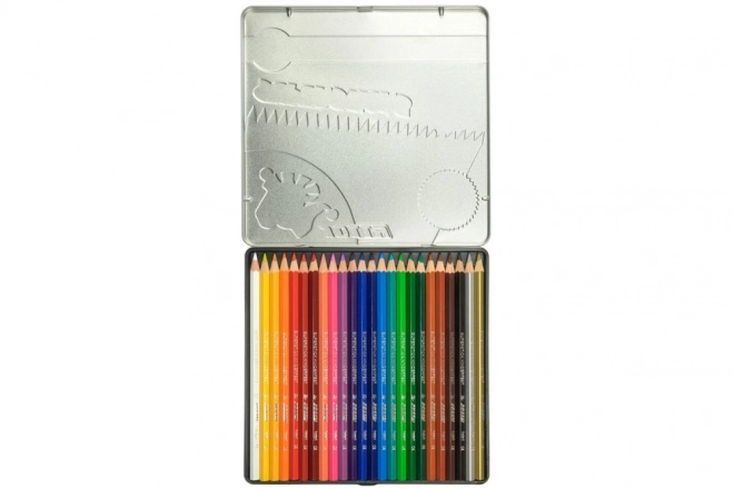 Supersticks 24 kleuren in metalen doos