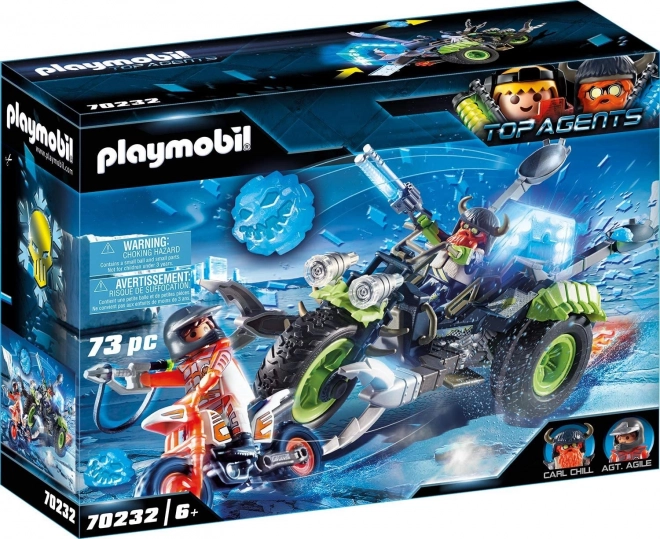 Playmobil Top Agents Arctische Rebellen Driewieler