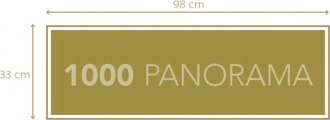 Panoramapuzzel The Queen's Gambit 1000 stukjes