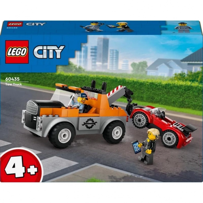 LEGO City 60435 Sleepwagen en reparatie van sportauto