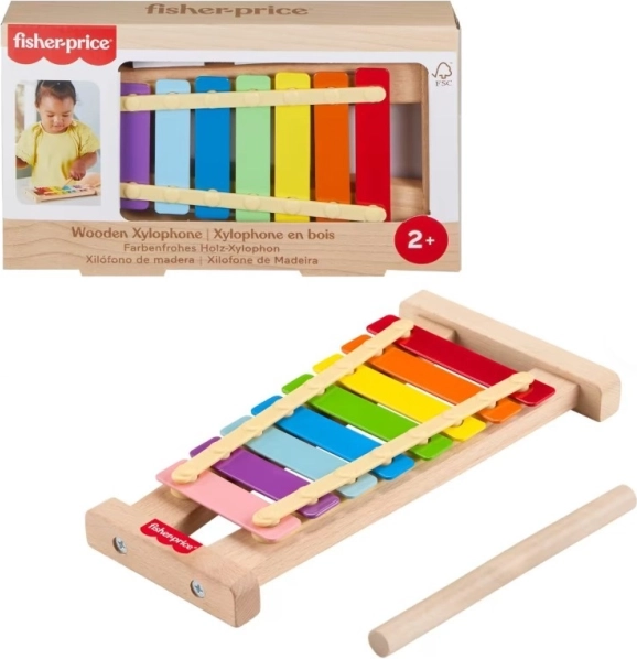 houten xylophone cimbaaltjes fisher-price