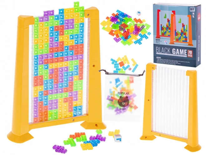 3D verticale tetris