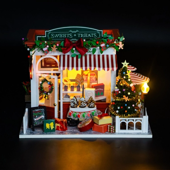2Kids Toys miniatuur huisje kerstbanketbakkerij