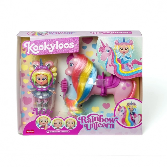 Panenka KookyLoos Rainbow Unicorn