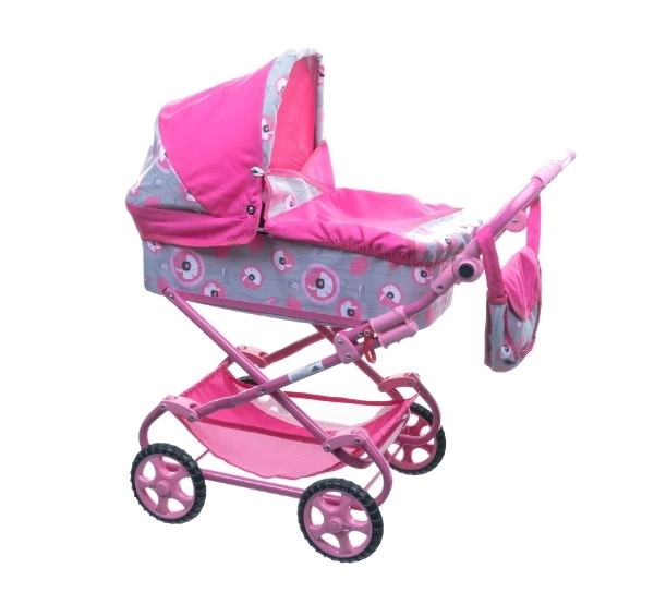 Diepe kinderwagen Daria voor poppen