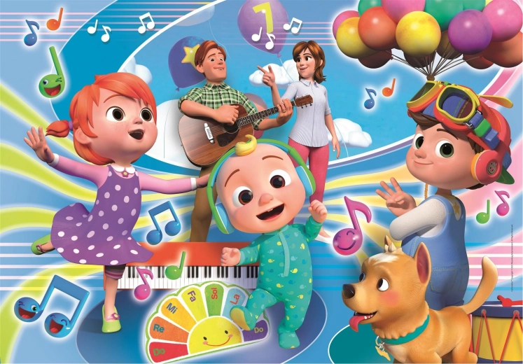 Puzzel CLEMENTONI CoComelon Muziek MAXI 24 stukjes