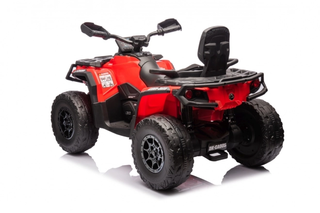 Elektrische kinderquad Can Am Outlander met bestuurder