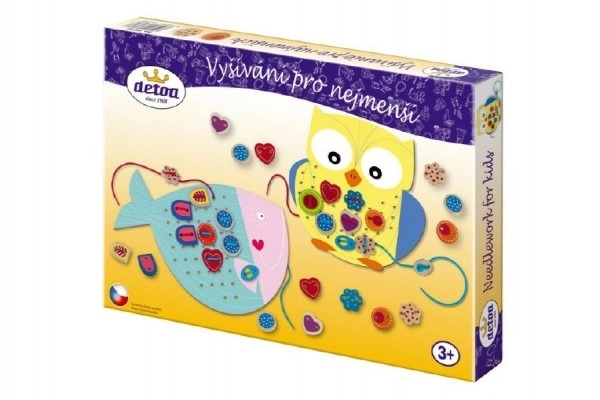 Borduren met diertjes